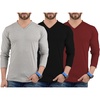 Pack of 3 - Lgs Set 9 V-neck Shirt Mens
