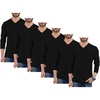 Pack of 6 - Lgs Set 57 V-neck Shirt Mens