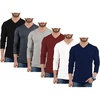 Pack of 6 - Lgs Set 58 V-neck Shirt Mens