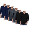 Pack of 6 - Lgs Set 69 V-neck Shirt Mens