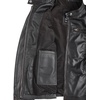 image:imageDecrum Cafe Racer Real Lambskin Motorcycle Style Leather Jacket WomenDark Brown Ruboff