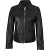 image:imageDecrum Womens Real Lambskin Leather Vintage Style Jacket for WomenBlack