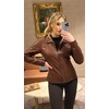 image:imageDecrum Womens Real Lambskin Leather Vintage Style Jacket for WomenCognac Wax