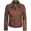 image:imageDecrum Womens Real Lambskin Leather Vintage Style Jacket for WomenCognac Wax