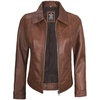 image:imageDecrum Womens Real Lambskin Leather Vintage Style Jacket for WomenCognac Wax