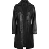 image:imageDecrum 100 Real Lambskin Leather Car Coat Women Long JacketsBlack