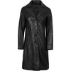 image:imageDecrum 100 Real Lambskin Leather Car Coat Women Long JacketsBlack