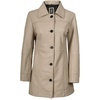 image:imageDecrum Real Lambskin 34 Length Leather Jacket Car Coat Style for WomenBeige