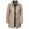 image:imageDecrum Real Lambskin 34 Length Leather Jacket Car Coat Style for WomenBeige