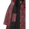 image:imageDecrum Real Lambskin 34 Length Leather Jacket Car Coat Style for WomenBurgundy