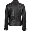 image:imageReal Womens Leather Jacket  Cafe Racer Style Leather Jackets for WomenRuboff