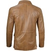 image:imageDecrum Real Lambskin Leather Blazer Men  Casual Mens Leather Blazer JacketCamel