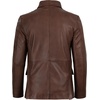 image:imageMens Real Lambskin Leather Blazer Jacket Sport Coat Style Business CasualBrown