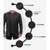 image:imageMens Real Lambskin Leather Suit Jacket Sport Coat Style Business CasualBlack