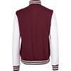 image:imageDecrum Varsity Bomber Jacket Women  High School baseball Style Letterman Jacket WomenMaroon White