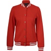 image:imageDecrum Varsity Bomber Jacket Women  High School baseball Style Letterman Jacket WomenRed