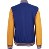 image:imageDecrum Varsity Bomber Jacket Women  High School baseball Style Letterman Jacket WomenRoyal Blue Yellow