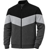 image:imageDecrum Mens Bomber Jacket  Fleece Varsity Jacket for MenBlack Heather Grey Charcoal