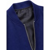image:imageDecrum Mens Mark Plain Fleece Bomber JacketRoyal Blue