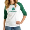 image:imageDecrum St Patricks Day Shirt Women  Pattys Raglan Sleeve Baseball Style Saint Patricks Day OutfitsWomens Green Raglan  Shenanigans