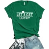 image:imageSt Patricks Day Shirt Women  Magically Delicious Shenanigans Shamrock Pattys Irish Saint Patricks Day OutfitsGreen Lets Get Lucky Shirt Women