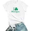 image:imageSt Patricks Day Shirt Women  Magically Delicious Shenanigans Shamrock Pattys Irish Saint Patricks Day OutfitsWhite  I Shenanigans