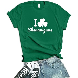 image:imageGreen St Patricks Day Shirt Women  Lets Get Lucky Charms Pattys Irish Saint Patricks Day OutfitsGreen I Shenanigans
