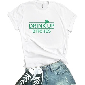 image:imageSt Patricks Day Shirt Women  Magically Delicious Shenanigans Shamrock Pattys Irish Saint Patricks Day OutfitsWhite  Drink Up Bths