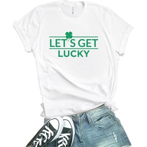 image:imageSt Patricks Day Shirt Women  Magically Delicious Shenanigans Shamrock Pattys Irish Saint Patricks Day OutfitsWhite  Lets Get Lucky Shirt Women