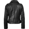 image:imageDecrum Asymmetrical Real Lambskin Biker Style Womens Leather JacketBlack