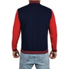 image:imageDecrum Varsity Jacket Men  Casual High School Baseball Bomber Letterman Jacket MenNavy Blue Red