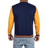 image:imageDecrum Varsity Jacket Men  Casual High School Baseball Bomber Letterman Jacket MenNavy Blue Yellow