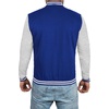 image:imageDecrum Varsity Jacket Men  Casual High School Baseball Bomber Letterman Jacket MenRoyal Blue Heather Grey