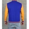 image:imageDecrum Varsity Jacket Men  Casual High School Baseball Bomber Letterman Jacket MenRoyal Blue Yellow