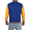 image:imageDecrum Varsity Jacket Men  Casual High School Baseball Bomber Letterman Jacket MenRoyal Blue Yellow
