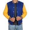 image:imageDecrum Varsity Jacket Men  Casual High School Baseball Bomber Letterman Jacket MenRoyal Blue Yellow