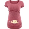image:imageGraphic Maternity Shirts for Women  Comfortable Short Sleeve Funny Womens Pregnancy TopsHeather Pink  Baby Maternity Tshirt