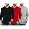 Pack of 3 - Lgs Set 2 V-neck Shirt Mens