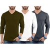 Pack of 3 - Lgs Set 38 V-neck Shirt Mens