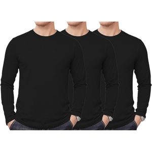 image:imageDecrum Casual Long Sleeve Shirts for Men  Crew Neck Mens Long Sleeve Tee ShirtsSet 24